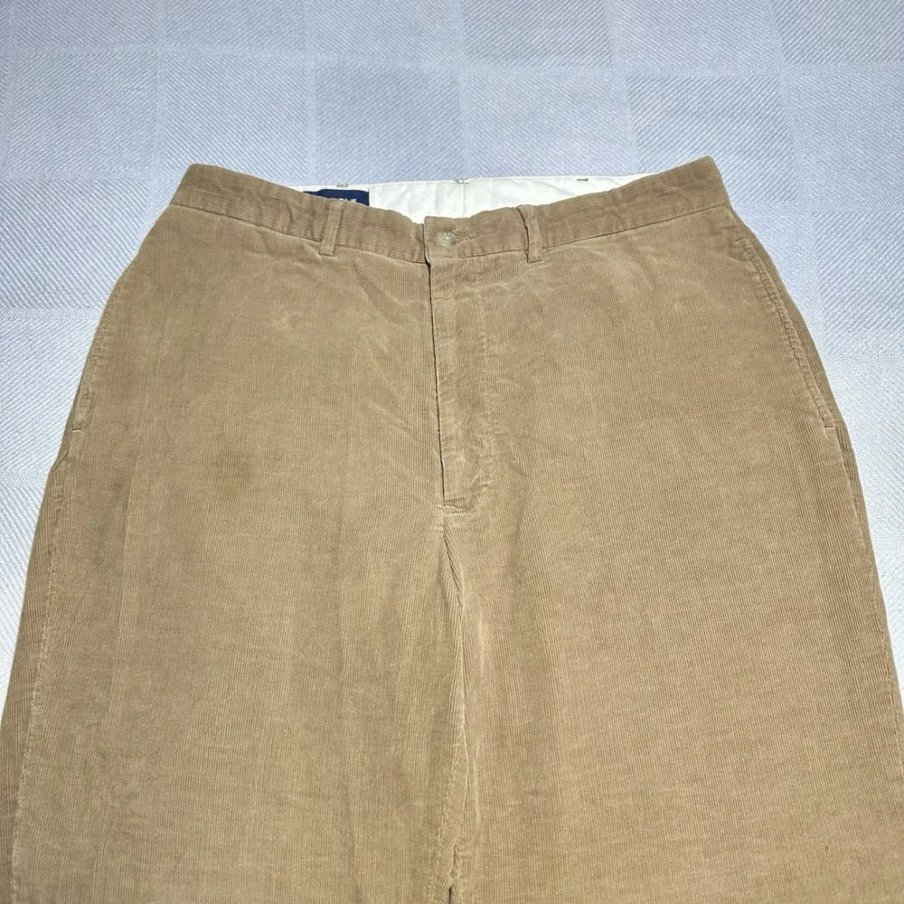 Ralph Lauren Polo Golf Brown‎ Corduroy Pants Mens Size 35x32** Casual Stretch
